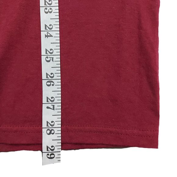 Brixton Graphic T-Shirt Mens Medium Burgundy Standard Fit Cotton Short Sleeve - Picture 10 of 11